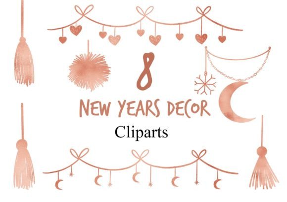 Download New Year Decor Clipart - Clipart Collection