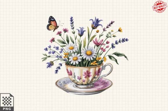 Download Spring Flower Garden Sublimation Clipart - Clipart Collection