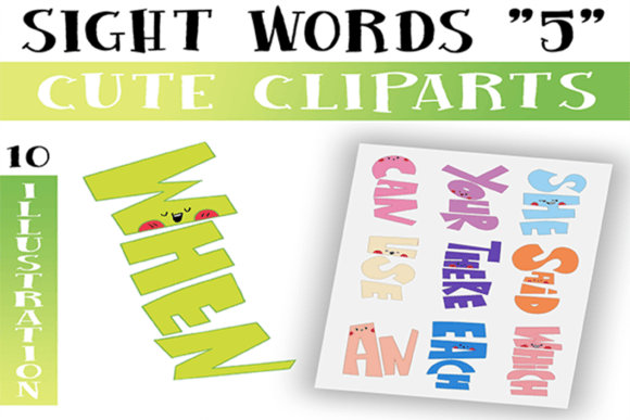 Download Sight Words Cliparts for Commercial Use - Clipart Collection
