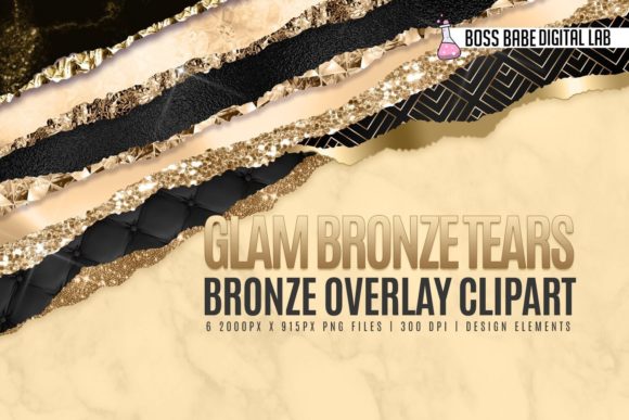 Download Glam Bronze Tears Clipart - Clipart Collection