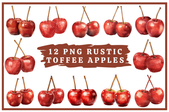 Download Apples Watercolor Clipart Bundle #30 - Clipart Collection