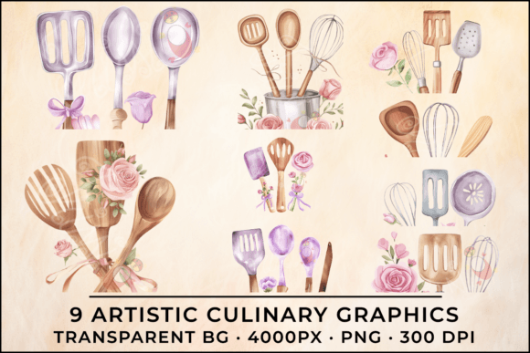 Download Baking Utensils Clipart Sweet Creations - Clipart Collection