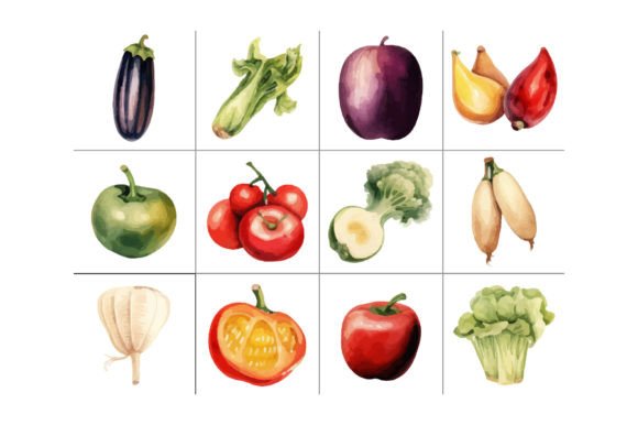 Download 68 Watercolor Fruits Clipart PNG &amp; EPS - Clipart Collection