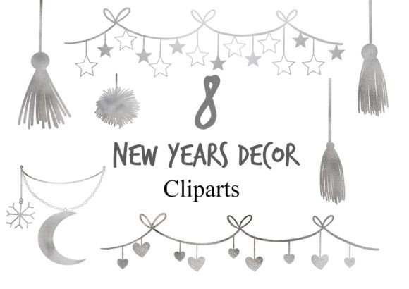 Download New Year Decor Clipart - Clipart Collection