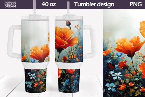 Download 3D Flowers Tumbler 40 Oz - 3d flowers Collection