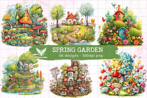 Download Spring Garden Sublimation Clipart - Clipart Collection