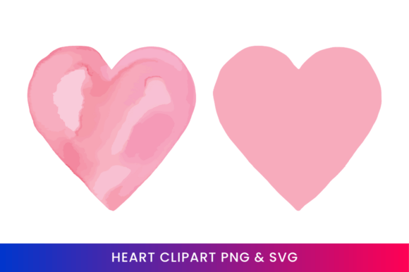 Download Pink Watercolor Heart Clipart 09 - Clipart Collection