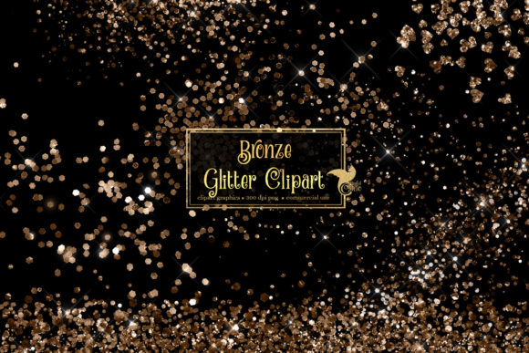 Download Bronze Glitter Clipart - Clipart Collection