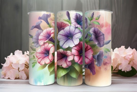 Download 3D Flowers Tumbler Wrap - 3d flowers Collection