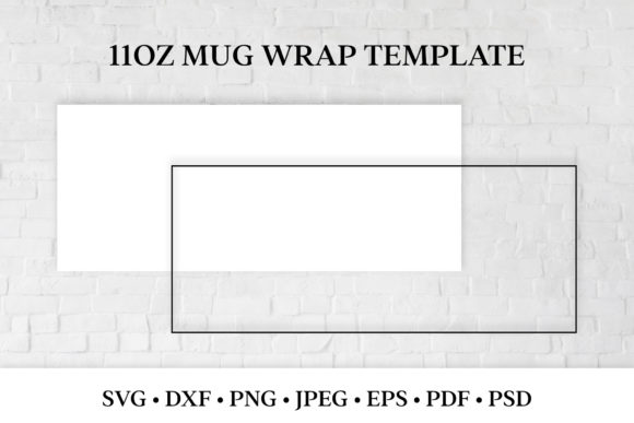 Download 11oz Mug Wrap Template. SVG, Sublimation - Mug wrap template Collection