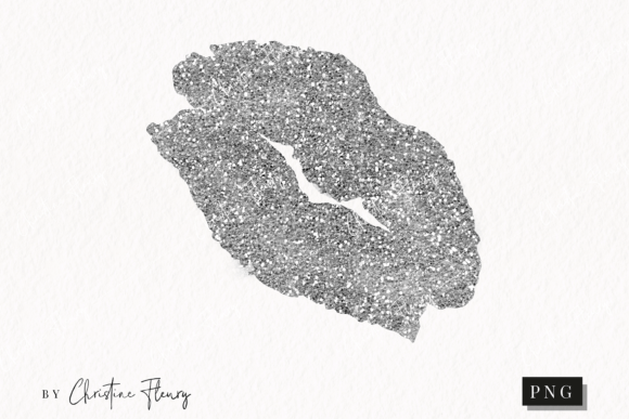 Download Silver Glitter Lips Clipart | Glitter - Clipart Collection