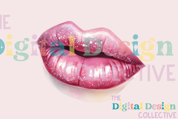 Download Glitter Lips Clipart Sublimation Png - Clipart Collection