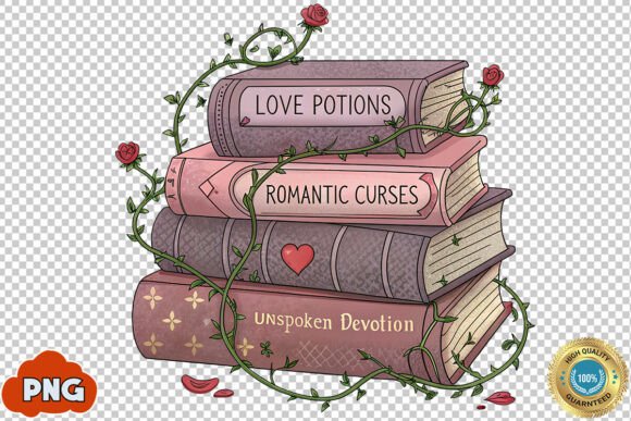 Download Gothic Books Valentine's Day PNG Clipart - Clipart Collection