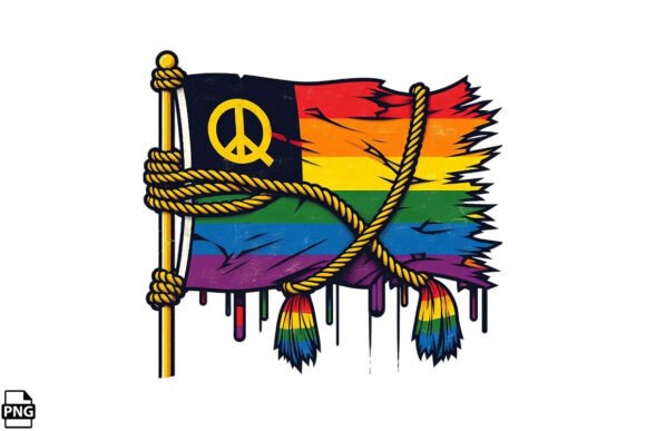 Download Distressed LGBTQ Pride Flag PNG Clipart - Clipart Collection
