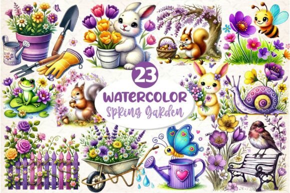 Download Spring Garden Sublimation Clipart - Clipart Collection