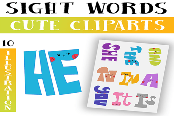 Download Sight Words Cliparts / Commercial Use - Clipart Collection