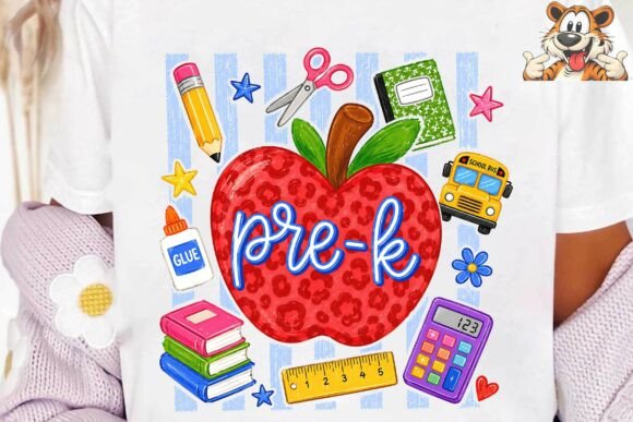 Download Pre-K Back to School Apple PNG Clipart - Clipart Collection