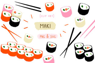Download Maki Sushi Japan, Japanese Food Clipart - Clipart Collection