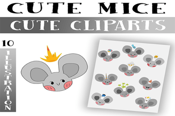 Download Cute Mouse Clipart Png / Commercial Use - Clipart Collection