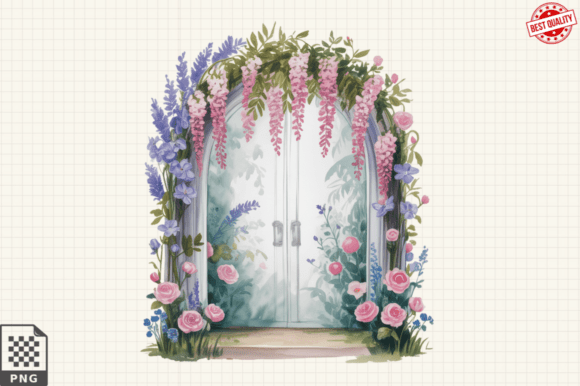 Download Spring Flower Garden Sublimation Clipart - Clipart Collection