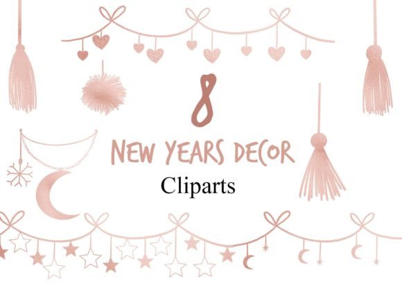 Download New Year Decor Clipart - Clipart Collection