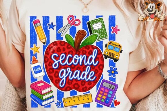 Download Second Grade Teacher Apple PNG Clipart - Clipart Collection